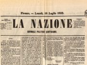 La Nazione, un quotidiano fondato 160 anni fa La Nazione