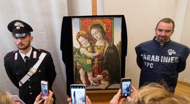 Dopo 30 anni, “Madonna col Bambino” ritorna in Italia madonna col bambkino