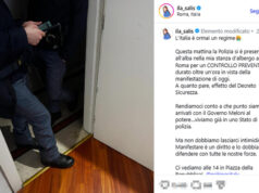 Avs denuncia, ‘per l’eurodeputata Salis controllo di polizia preventivo in hotel’