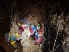 Soccorsa speleologa infortunata a 100 metri di profondità nello spoletino