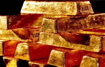 Per l’oro 8/o ribasso consecutivo, crollo del 24% dai massimi