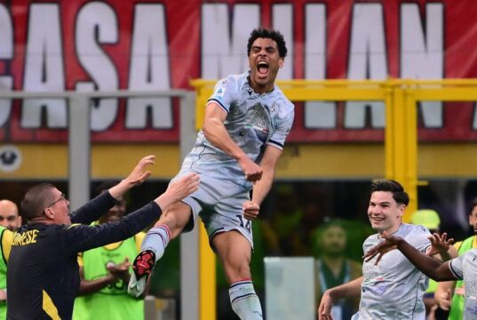 Serie A: il Milan travolto dall’Udinese 3-0, fischi a San Siro