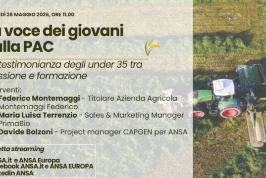 Ad ANSAIncontra la voce dei giovani agricoltori sulla Pac