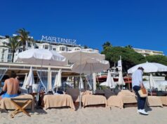 Cannes, al Martinez tutto pronto per le riprese di The White Lotus 4