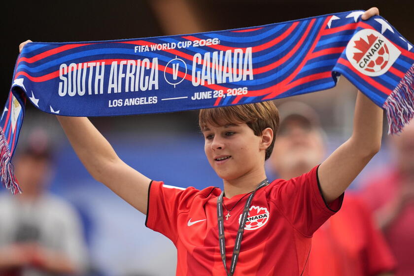 Sudafrica-Canada, l'entusiasmo dei tifosi
