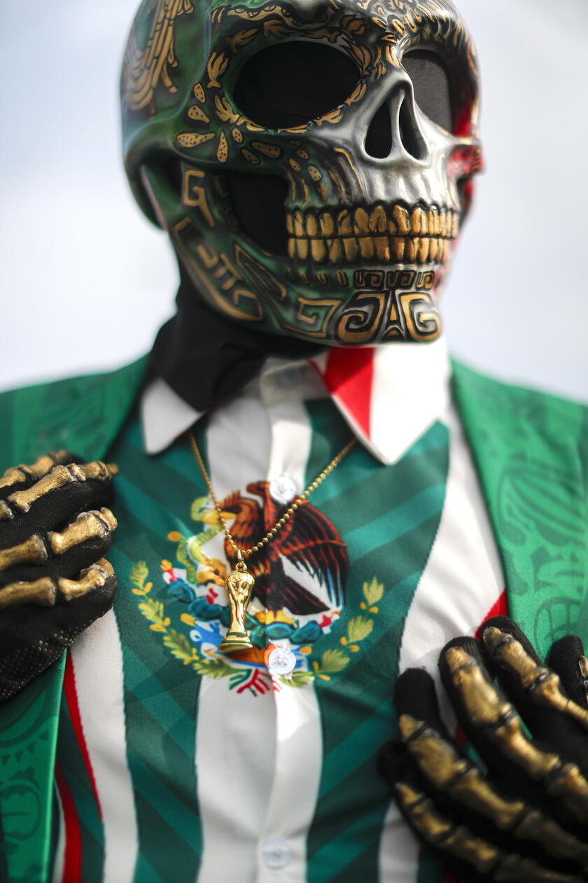 La festa dei i tifosi verso lo stadio Azteca
