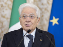 Il presidente Mattarella alla cerimonia della nuova sede della Corte di appello