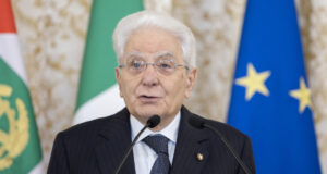 Il presidente Mattarella alla cerimonia della nuova sede della Corte di appello