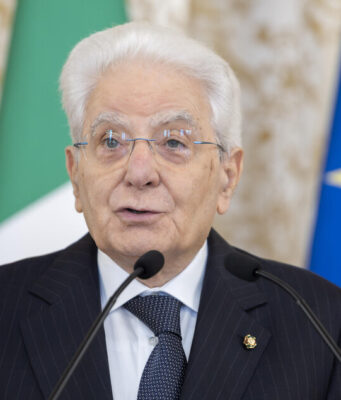 Il presidente Mattarella alla cerimonia della nuova sede della Corte di appello