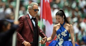 Mondiali: da Shakira a Bocelli, si accende lo stadio Azteca
