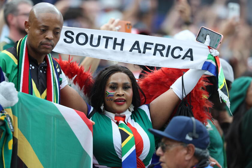 Sudafrica-Canada, l'entusiasmo dei tifosi