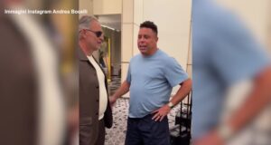 Mondiali 2026, siparietto tra Ronaldo e Bocelli conquista i social