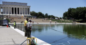 ‘Vandalizzata la Reflecting Pool’, Trump grida al sabotaggio