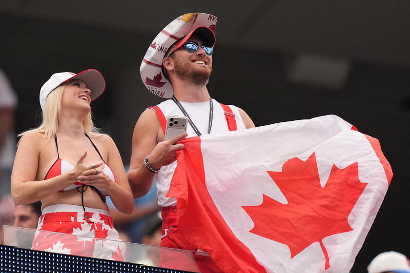 Sudafrica-Canada, l'entusiasmo dei tifosi