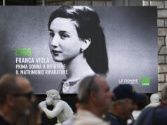 ‘Le donne della Repubblica’, le immagini proiettate in Piazza Navona