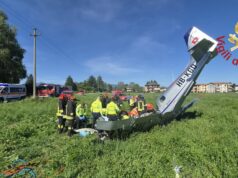 Cade aereo da turismo nel Comasco, due feriti gravissimi