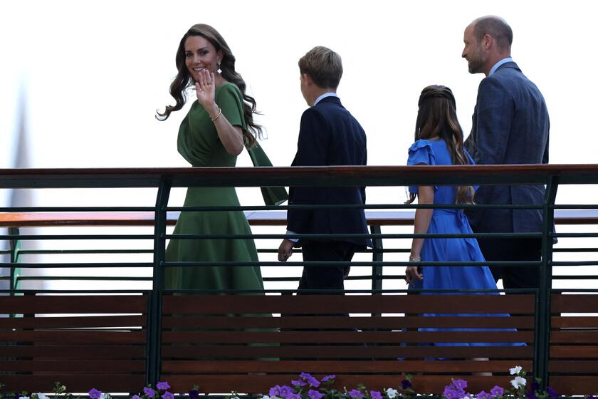 Wimbledon, vip e reali alla finale