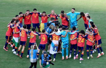 La festa della Spagna per la vittoria del Mondiale