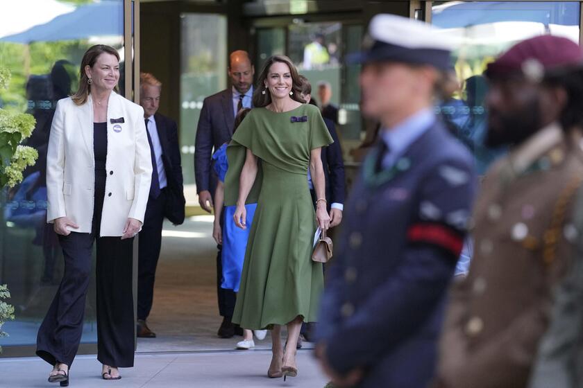 L'arrivo di Kate e William